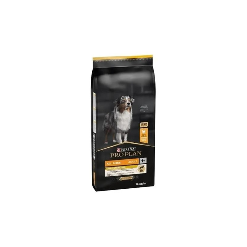 ProPlan MO Dog Adult All Size Light/Sterilised csirke 14 kg