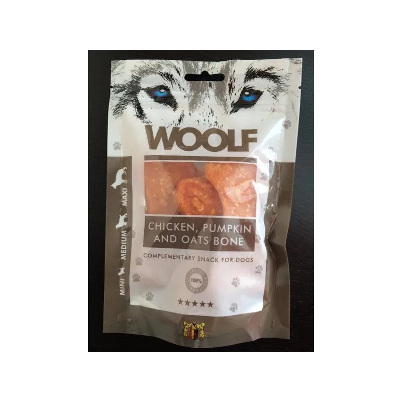 Woolf Dog Chicken & Pumpkin & Oats Bone 100 g