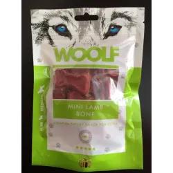 Woolf kutyajutalomfalat – bárányhúsos mini csontocskák, 100 g