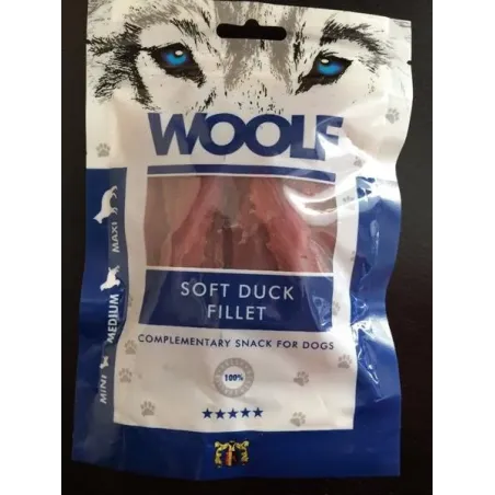Woolf puha kacsahús-filé jutalomfalat kutyáknak (100 g)