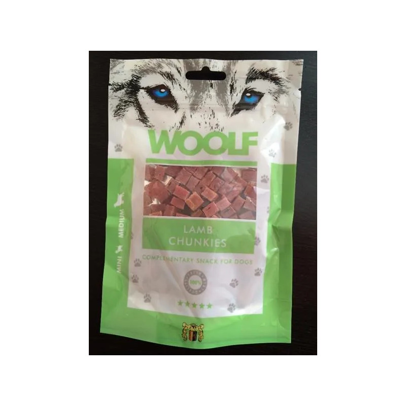 Woolf Dog Lamb Chunkies 100 g