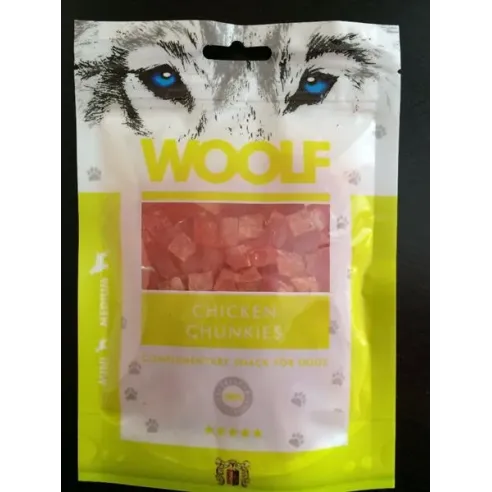 Woolf Dog csirkés falatkák (jutalomfalat) 100 g