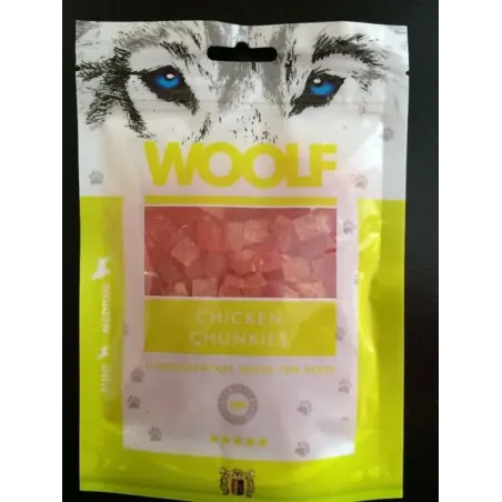 Pamlsok Woolf Dog Chicken Chunkies 100 g