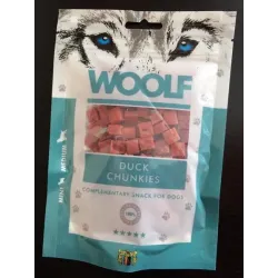 Woolf Dog Duck Chunkies jutalomfalat 100 g