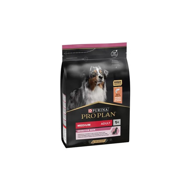 ProPlan MO Dog Adult Medium Sensitive Skin lazac 3 kg