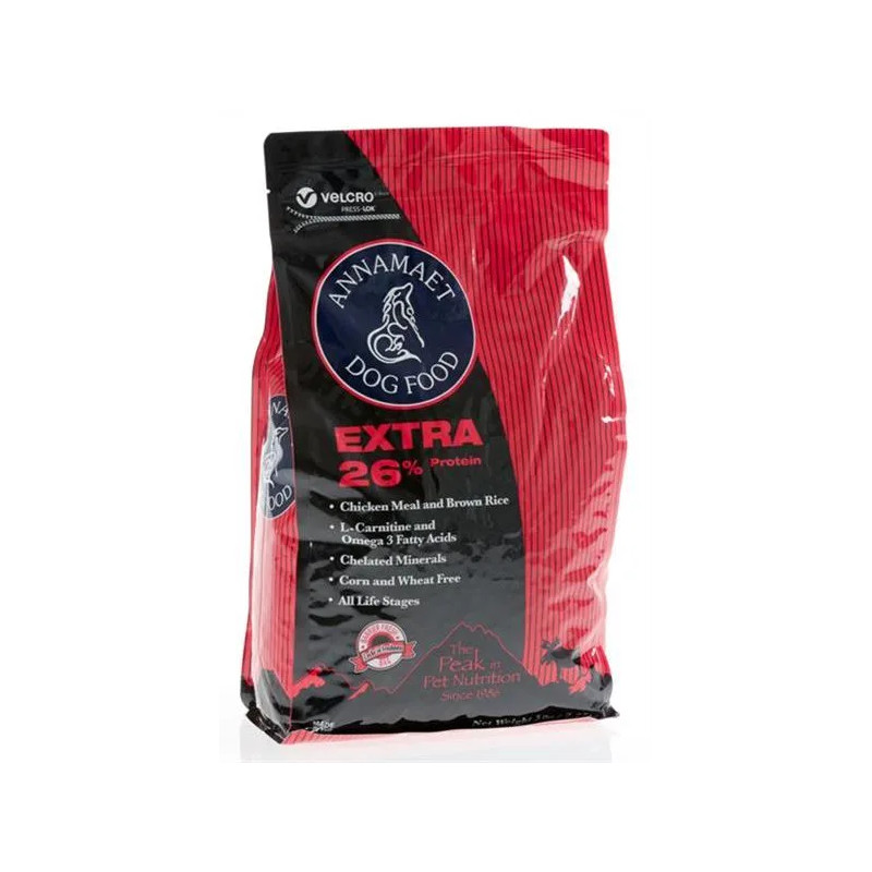 Annamaet kutya Extra 26% protein 2,27 kg