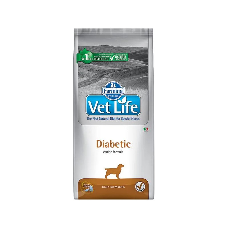 Farmina Vet Life kutya diabetic 12 kg
