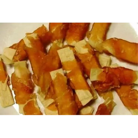 Salač jutalomfalatok - Mini tőkehalcsík csirkemellbe göngyölve 100 g