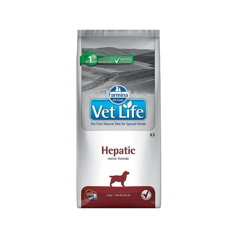 Farmina Vet Life kutya hepatic 12 kg