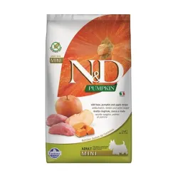 Farmina N&D kutya PUMPKIN (GF) adult mini, vaddisznó & alma 2,5 kg