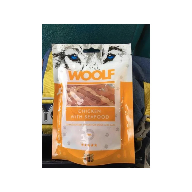 Woolf Dog/Cat Chicken and Seafood 100 g