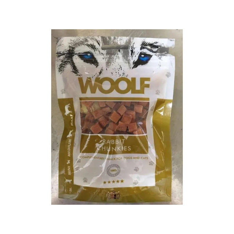 Woolf Dog/Cat Rabbit Chunkies 100 g
