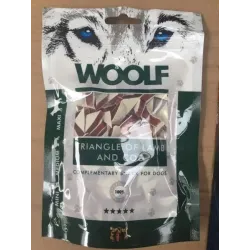 Woolf Dog Lamb and Cod Triangle 100 g