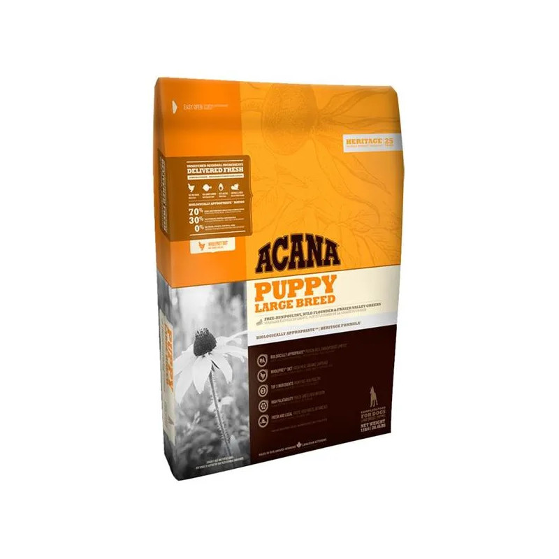 ACANA Recipe Puppy Large breed 11,4 kg