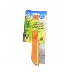 Fésű DUVO+ trimmelő 21 foggal bambusz 21 cm