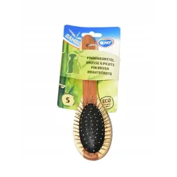 Duvo+ fésű kefe Combo bambusz fém Small 19,5 x 5,5 cm