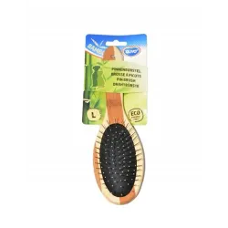 DUVO+ fésű Combo bambusz fém Large 22,5 x 6 cm