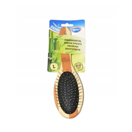 DUVO+ fésű Combo bambusz fém Large 22,5 x 6 cm