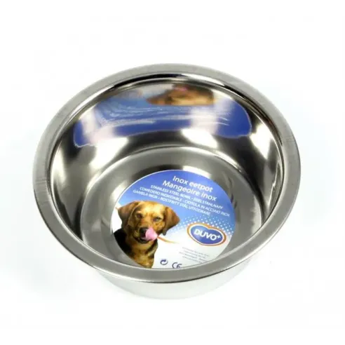 Miska DUVO+ Inox rozsdamentes átmérő 16 cm 950 ml