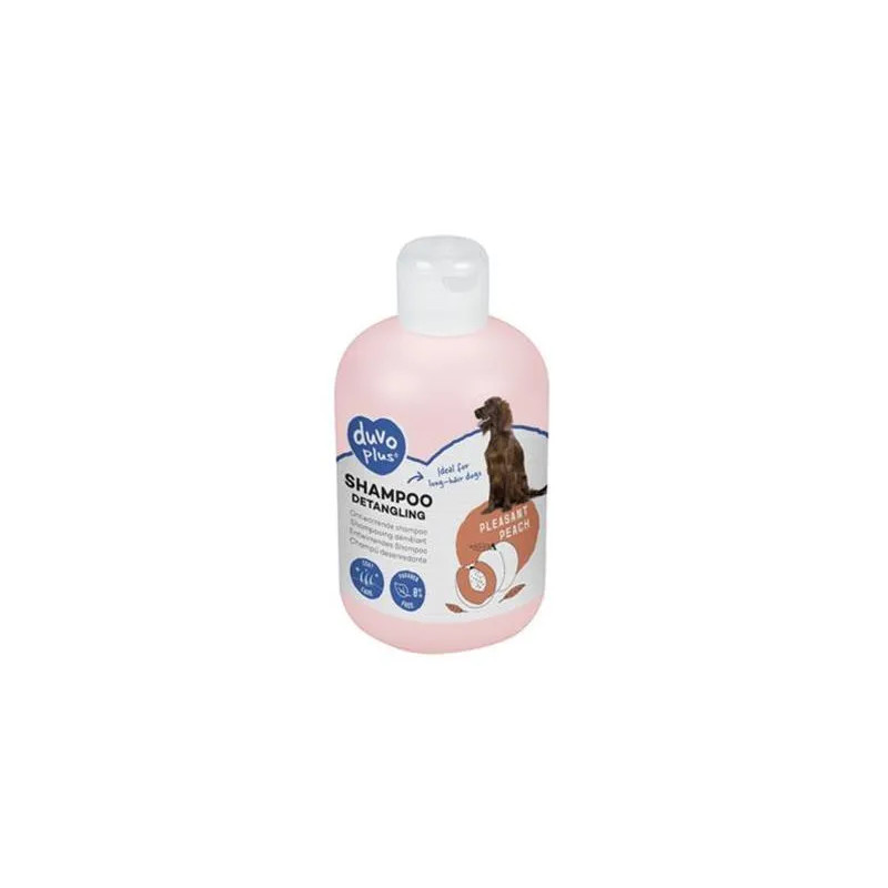 DUVO+ Sampon kutyáknak, őszibarack kivonattal, 250 ml, a könnyű kifésülésért