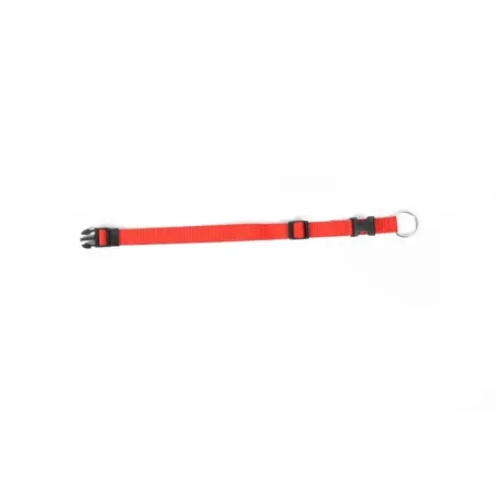 DUVO+ állítható nylon nyakörv piros 35-55 cm/ 20 mm