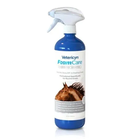 Vetericyn FoamCare Equine Medicated sampon 946 ml