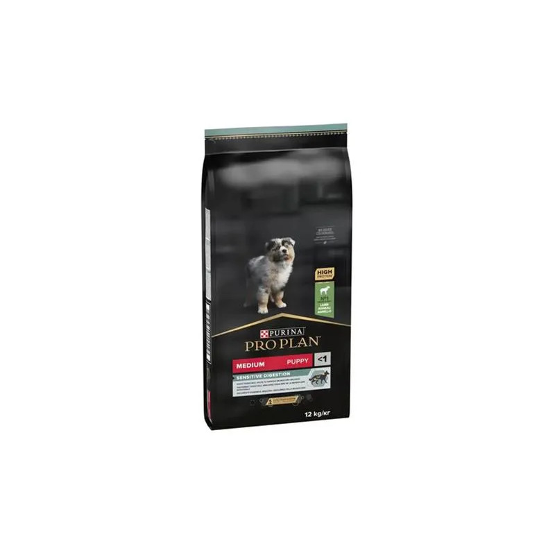 ProPlan MO Dog Puppy Medium Sensitive Digestion bárány 12 kg