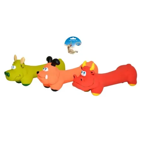 DUVO+ latex játék hanggal, különböző, 18 cm