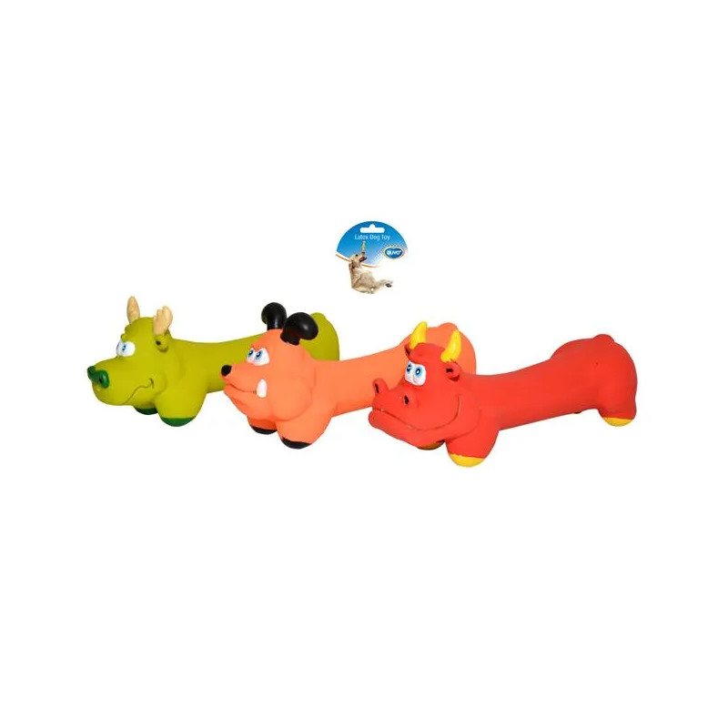 DUVO+ latex játék hanggal, különböző, 18 cm
