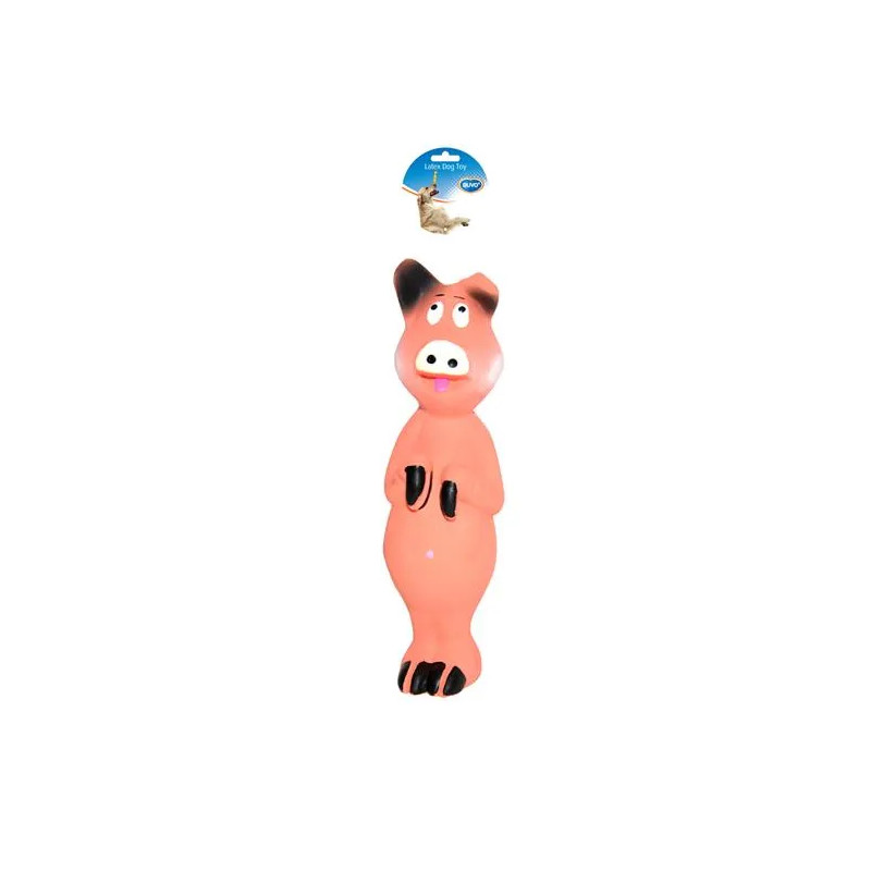 DUVO+ játék malac hanggal latexből, 15 cm