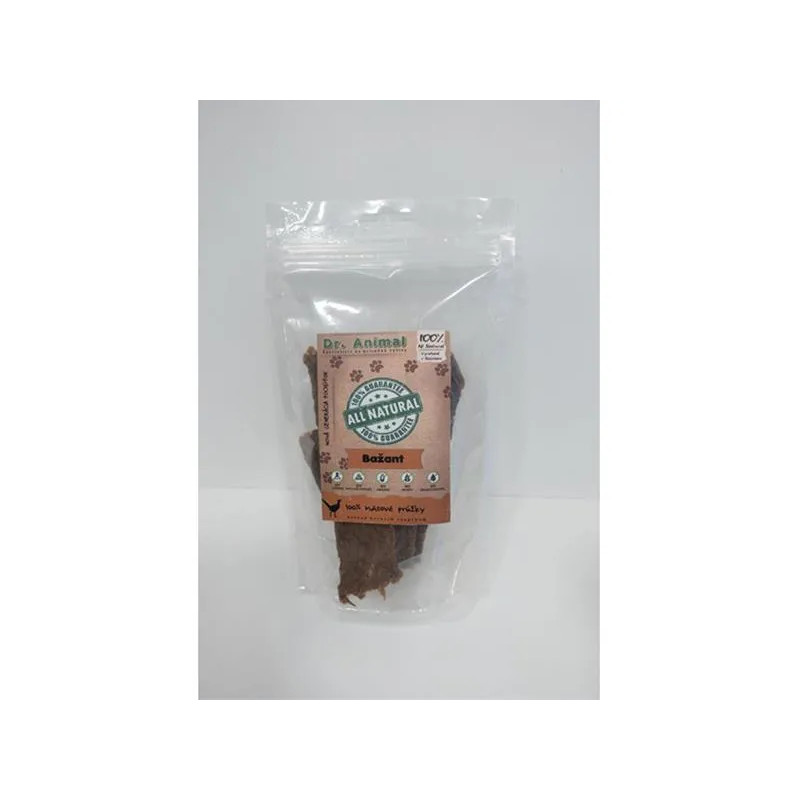 Dr. Animal fácán hús csíkok 80g