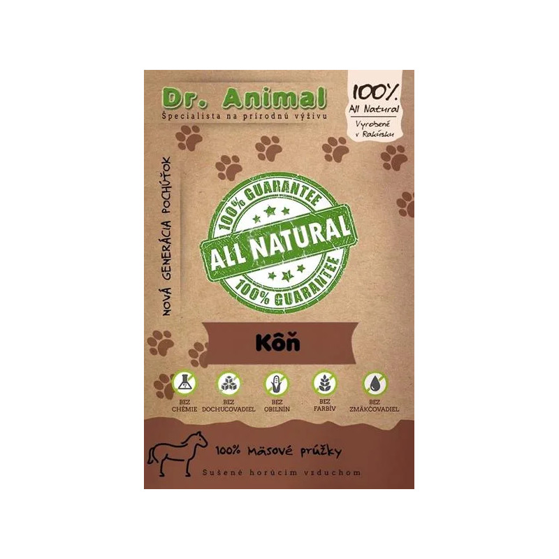 Dr. Animal ló húsos csíkok 80g