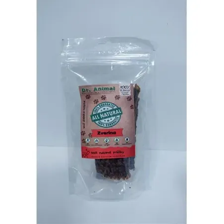 Dr. Animal finomságok húsos csíkok 80g