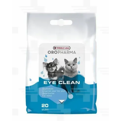 VL Oropharma tisztító kendő Eye Clean kutya/macska 20 db