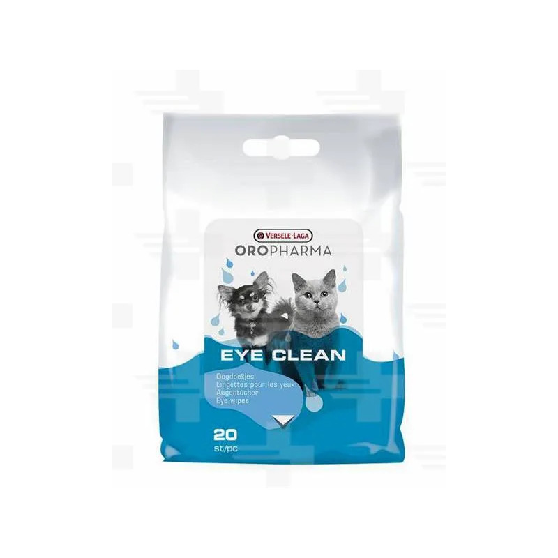 VL Oropharma tisztító kendő Eye Clean kutya/macska 20 db