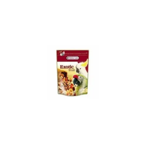 VL Prestige Premium Parrots Exotic Fruit Mix - gyümölcsök, gabonafélék és magvak keveréke nagy papagájok számára 600 g