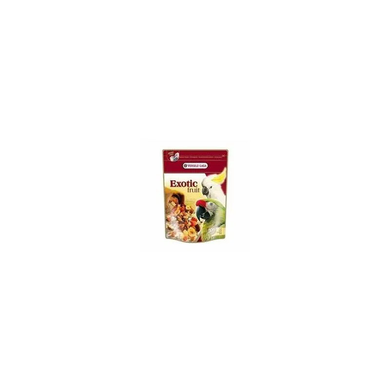 VL Prestige Premium Parrots Exotic Fruit Mix - gyümölcsök, gabonafélék és magvak keveréke nagy papagájok számára 600 g