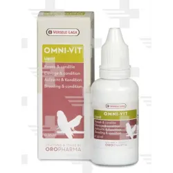 VL Oropharma Omni Vit Liquid - cseppek az általános kondíció javítására tenyészidőszakban és kiállításokon 30 ml