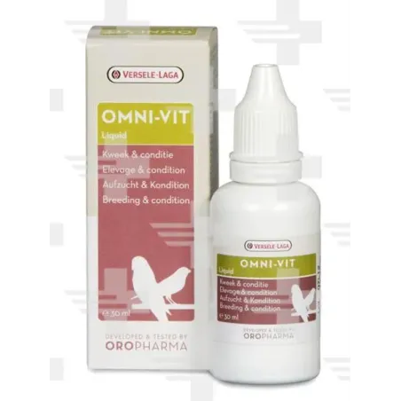 VL Oropharma Omni Vit Liquid - cseppek az általános kondíció javítására tenyészidőszakban és kiállításokon 30 ml