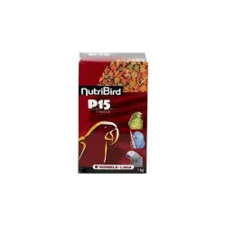 VL NutriBird P15 Tropical - extrudált eledel nagy papagájoknak trópusi gyümölcsökkel napi etetéshez 10 kg