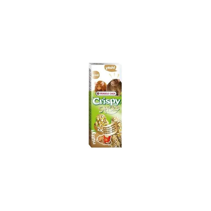 VL Crispy Sticks Rats-Mice Popcorn & Nuts- kukorica és dió, patkány/egér 2 db 110 g