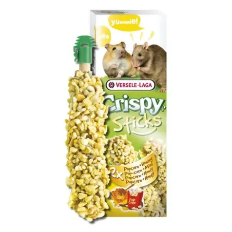Pamlsok VL Crispy Sticks Hamsters-Rats Popcorn & Honey- kukorica és méz, hörcsög/patkány 2 db 100 g
