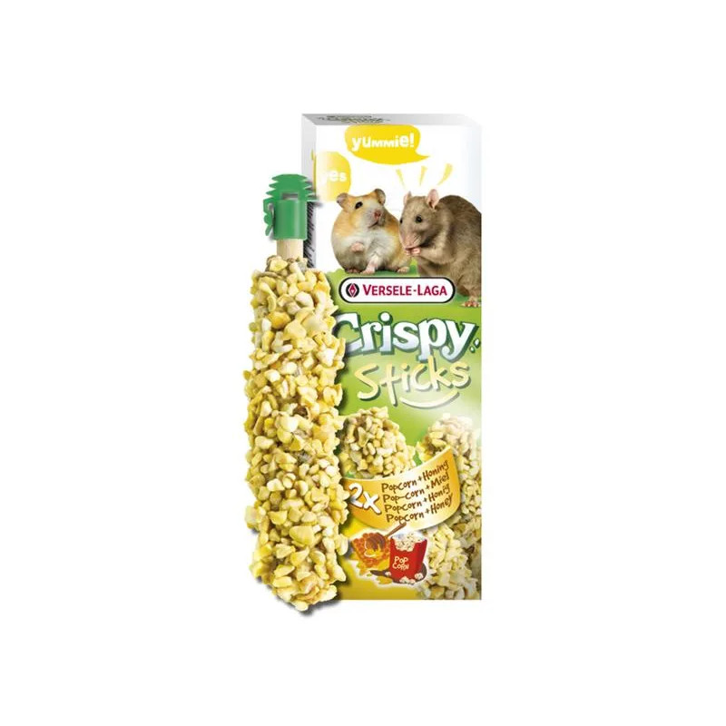 Pamlsok VL Crispy Sticks Hamsters-Rats Popcorn & Honey- kukorica és méz, hörcsög/patkány 2 db 100 g