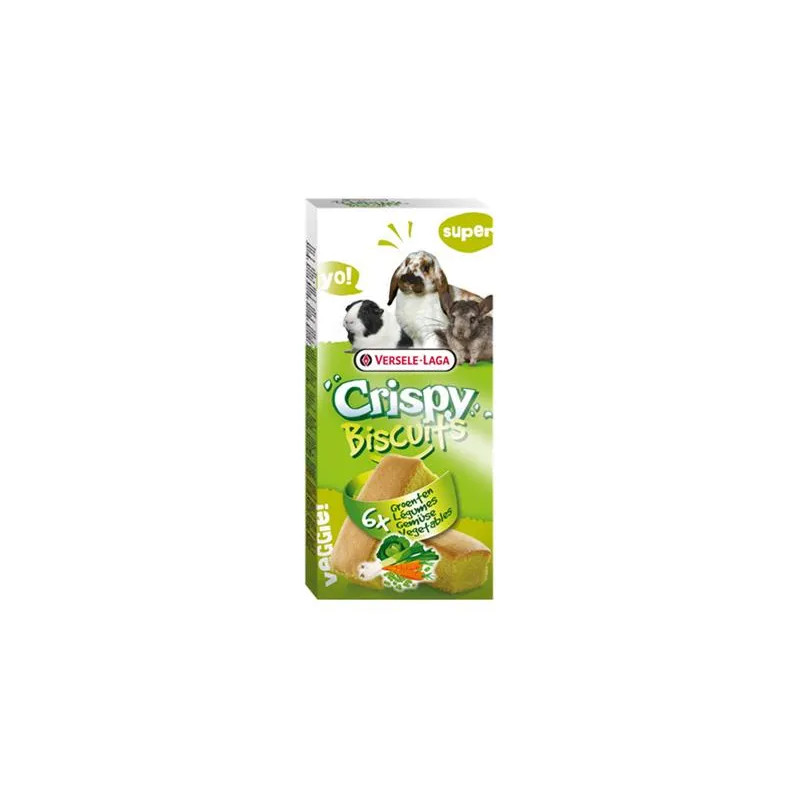 VL Crispy Biscuits Zöldséggel, 6 db, 70 g
