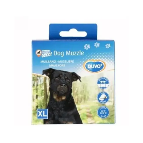 DUVO+ nylon szájkosár kutyáknak XL