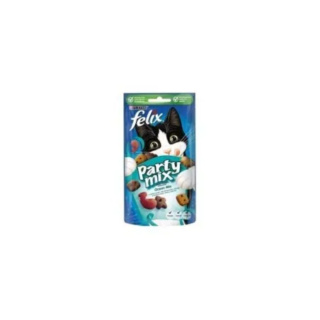 Jutalomfalatok NESTLÉ FELIX PARTY MIX macskáknak Ocean mix 8x60 g