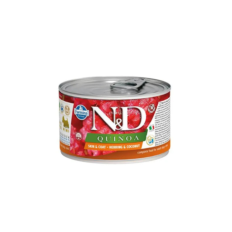 Farmina N&D dog QUINOA hering & kókusz konzerv 140 g