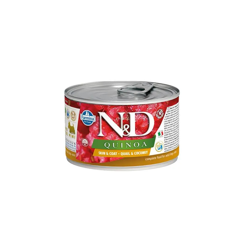 Farmina N&D dog QUINOA fürj & kókusz konzerv 140 g