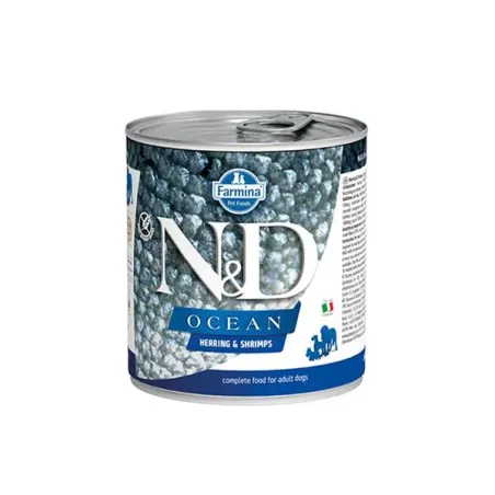 Farmina N&D dog OCEAN herring & shripms konzerva 285 g