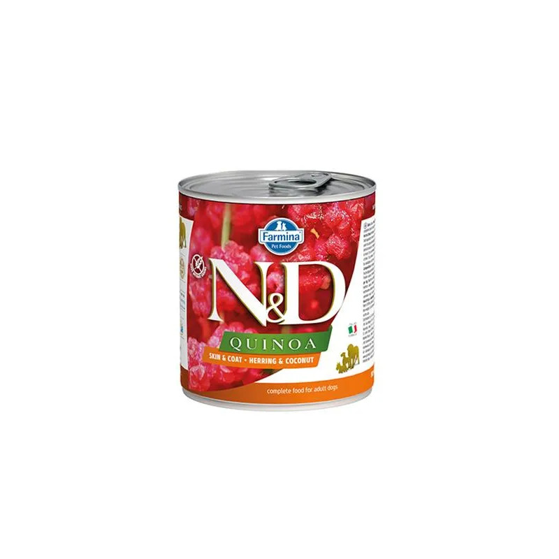 Farmina N&D kutya QUINOA hering & kókusz konzerv 285 g